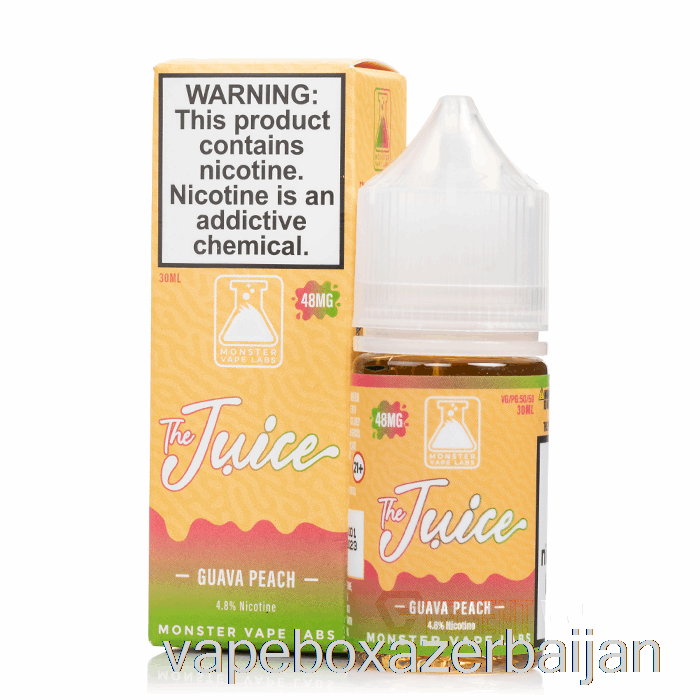 Vape Baku Guava Peach - The Juice Salts - 30mL 24mg